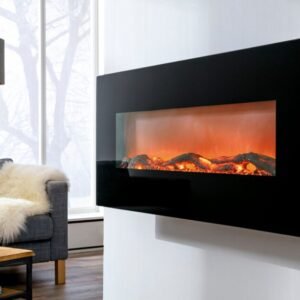 Cheminée électrique ELKAMIN VOLTOMAT noire