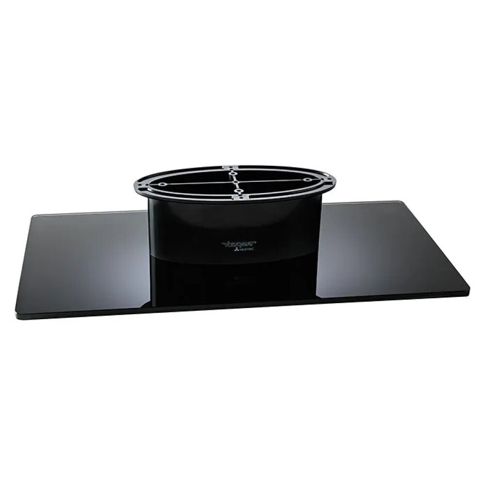 Cheminée électrique ELKAMIN VOLTOMAT sur pied ou murale, noire, 750/1500 W, vue 4