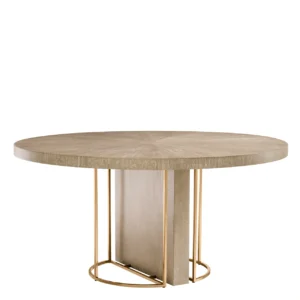 Table à manger ronde Eichholtz Remington Runt, vue 8