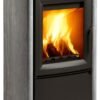 Poêle à bois Varde Aura 3 5 kW en pierre naturelle