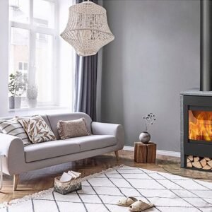 Poêle à bois FIREPLACE BRASIL avec pierre ollaire, 6 kW