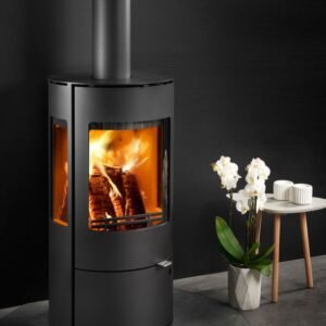 Poêle à bois Westfire Uniq 37, 7,2 kW, noir mat