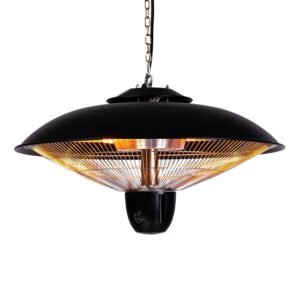Chauffage de terrasse suspendu Fornorth 2000 W avec télécommande
