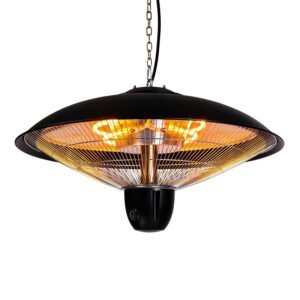 Chauffage de terrasse suspendu Fornorth 2000 W avec télécommande