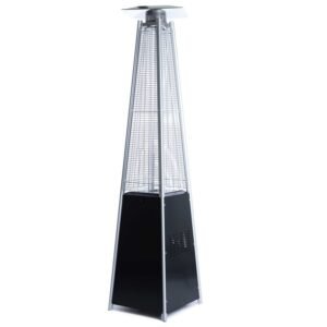 Chauffage de terrasse à gaz Fornorth Pyramid 13 kW noir
