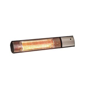 Chauffage infrarouge suspendu Hortus 1500 W anthracite avec télécommande