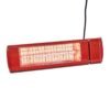Chauffage de terrasse HEAT1 ECO High-line 2000W rouge