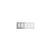 Grille d’air chaud en acier inoxydable brossé mat, 760 x 100 mm