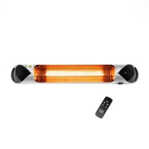 Chauffage infrarouge Gnosjö Klimatprodukter 3011.100 avec télécommande