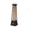 Chauffage infrarouge noir Gnosjö Klimatprodukter 3012.200 pour terrasse