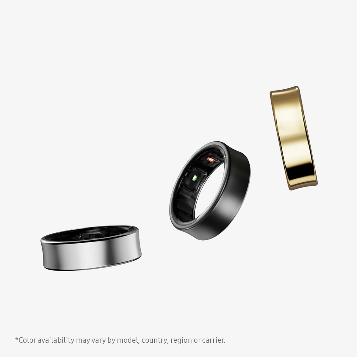 Bague connectée Samsung Galaxy Ring, argent titane, taille 10, vue 2