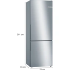 Réfrigérateur-congélateur Bosch KGE49AICA