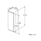 Congélateur encastrable Bosch GIN81VEE0 Serie 4