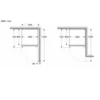 Réfrigérateur-congélateur Bosch KGN36VXCT noir Serie 4