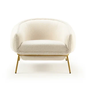 Fauteuil Blop Bouclé Snow de Mambo Unlimited Ideas
