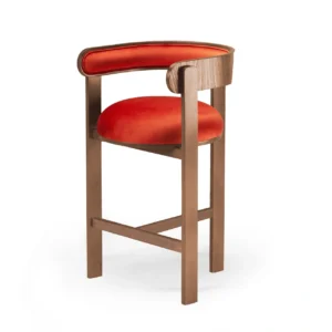 Chaise de bar Mambo Unlimited Ideas Moulin Barcelona Paprika