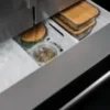 Réfrigérateur-congélateur Bertazzoni Master à deux portes, deux tiroirs de congélation et machine à glaçons intégrée