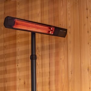 Chauffage infrarouge SunRed RD-DARK-25S sur pied, 2500 W