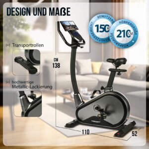 Vélo d’appartement Christopeit Sport EM 8000