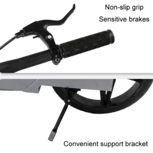 Yonis Trottinette Électrique Adulte Pliable Noir