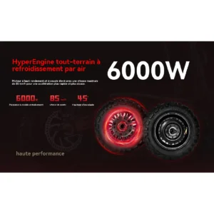 Trottinette électrique BOYUEDA S5 6000W