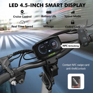 Trottinette électrique VIPCOO VS6 1000W 48V
