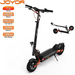 Trottinette électrique Joyor T6 pliable - Noir