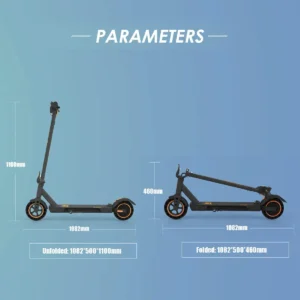 Yonis Trottinette Électrique Pliable Offroad Puissante