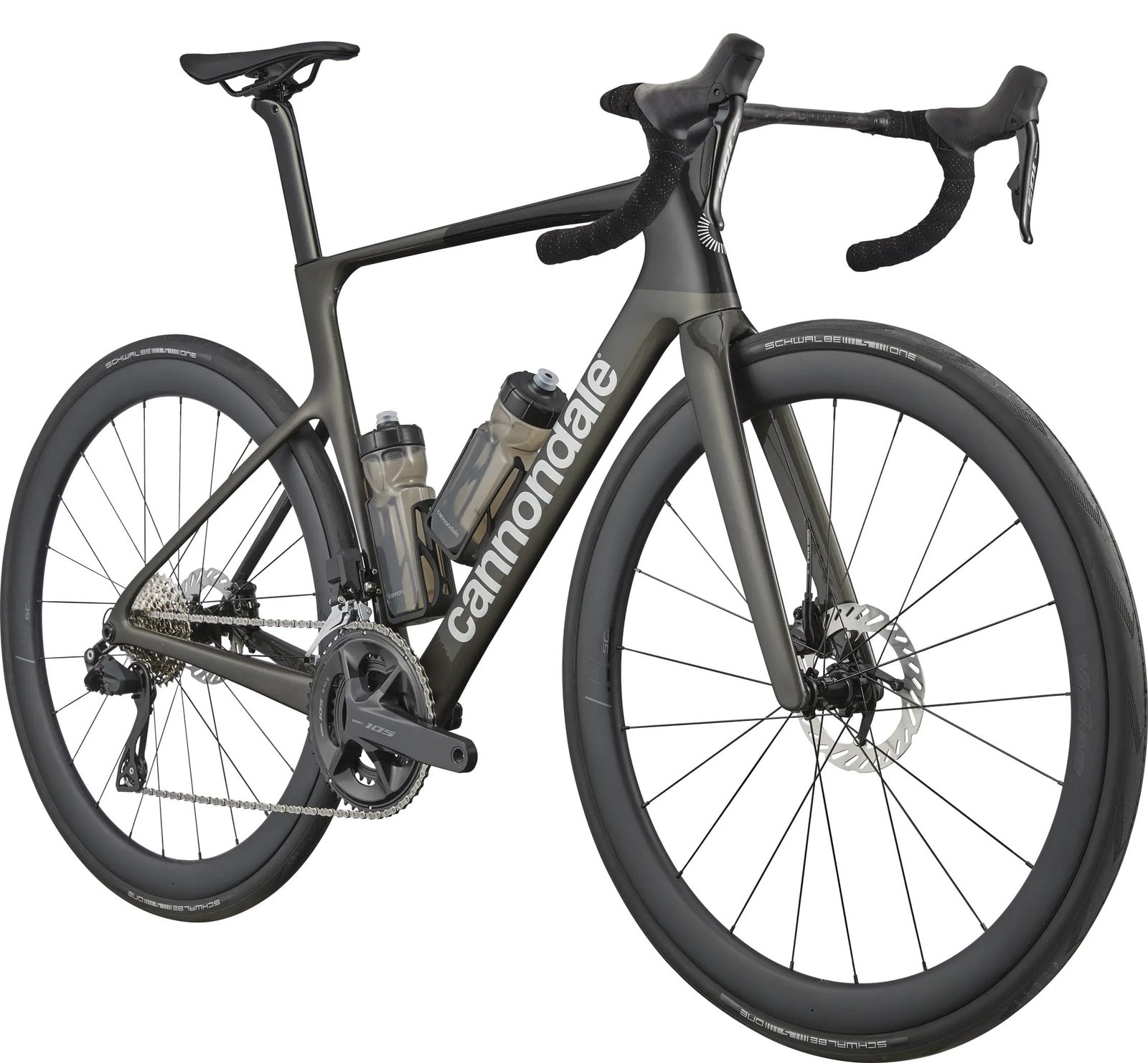 Cannondale SuperSix EVO 5 Guidon MoMo Design One Piece 2026 Raw