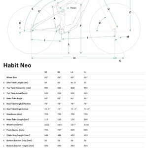 Cannondale eMTB Habit Neo Carbon 2 Tiger Eye
