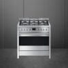 Piano de cuisson induction Smeg CPF9IPWH Portofino 90 cm Blanc 5 zones Four 115