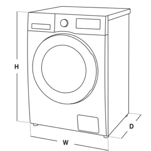 Lave-linge Samsung Bespoke AI 11 kg WW11DG6B85LBU3