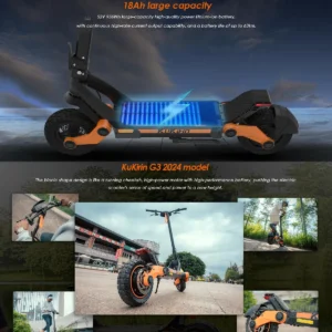 Yonis Trottinette Électrique Puissante Pour Terrain
