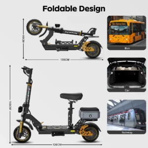 RUITOO M5 Pro Trottinette électrique 1200W