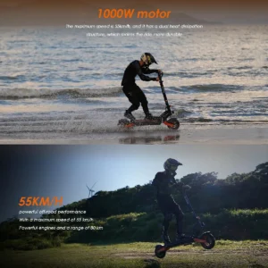 Yonis Trottinette Électrique Puissante Pliable Offroad