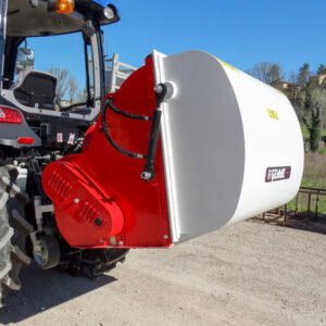 Broyeur fixe FCN 120 avec bac de ramassage