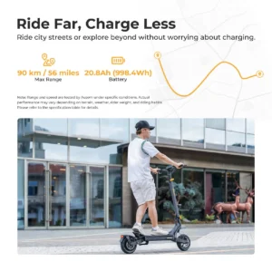 Trottinette électrique Ausom L1 Max 1000W