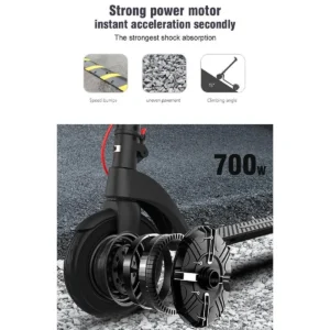 Yonis Trottinette Électrique Pliable