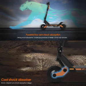 Yonis Trottinette Électrique Puissante Pour Terrain
