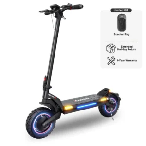 Scooter Électrique iScooter iX7 Pro 2000W, 80 km, Double Moteur