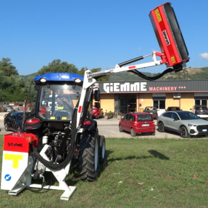 Épareuse débroussailleuse HRM 360, commandes à leviers