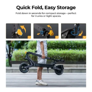Trottinette électrique Ausom L1 Max 1000W