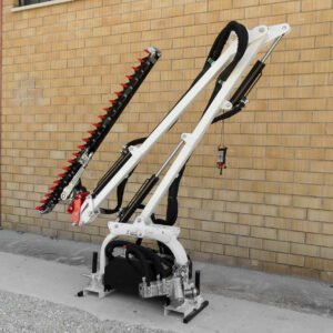Taille-haies à bras série HRT-J à joystick pour tracteurs de 20 à 60 ch