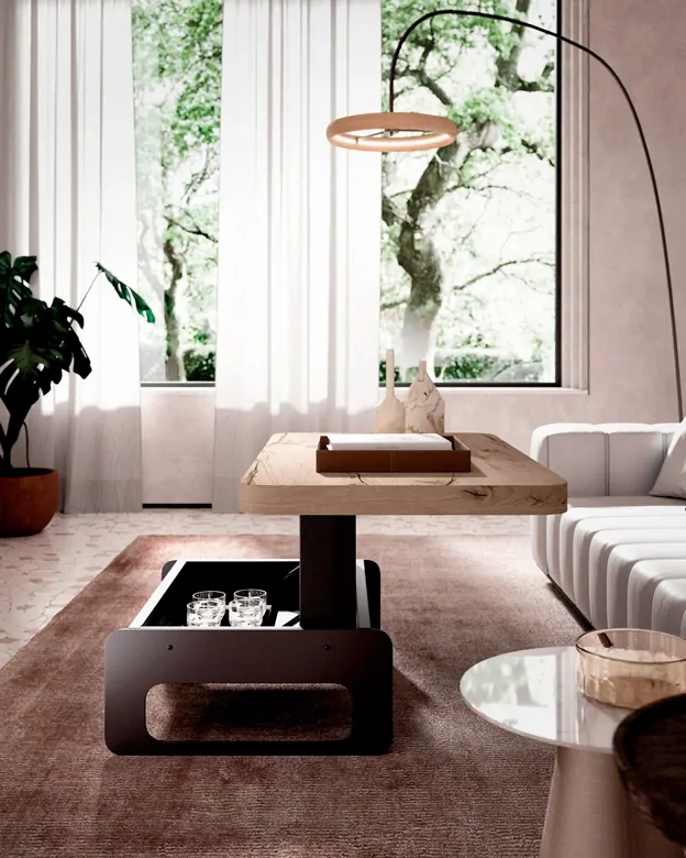 Bell - Table basse relevable Ozzio Italia – Image 4