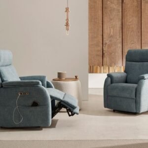 Fauteuil relax City motorisé avec port USB
